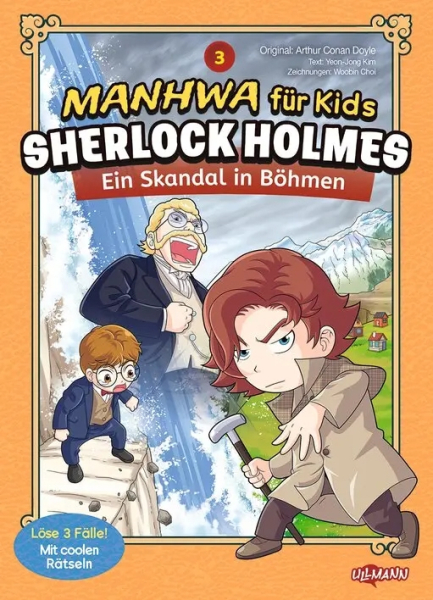 Manhwa für Kids: Sherlock Holmes 3 – Ein Skandal in Böhmen